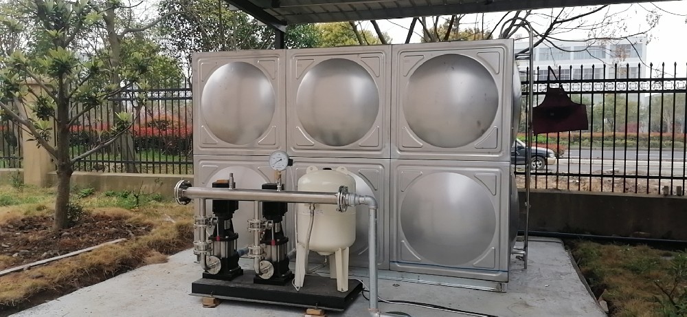 慈溪家捷消防閥門有限公司采購寧波寶聚不銹鋼水箱寶聚變頻恒壓供水設(shè)備